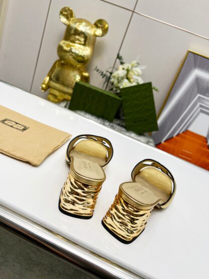 Gucci mid-heel slippers - Image 7