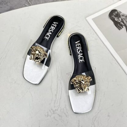 VERSACE flat slide sandals - Image 6