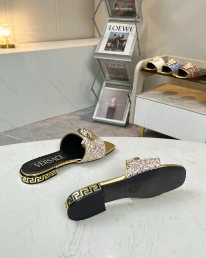 VERSACE flat slide sandals - Image 6