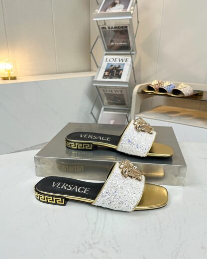 VERSACE flat slide sandals - Image 6