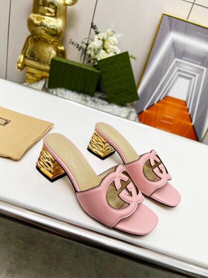 Gucci mid-heel slippers - Image 7