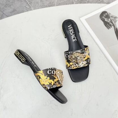 VERSACE flat slide sandals - Image 6