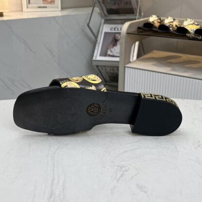 VERSACE flat slide sandals - Image 6