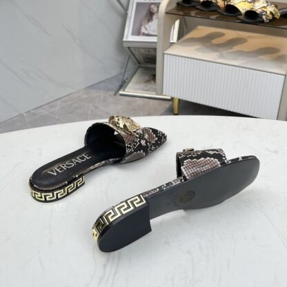 VERSACE flat slide sandals - Image 6
