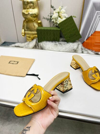 Gucci mid-heel slippers - Image 7