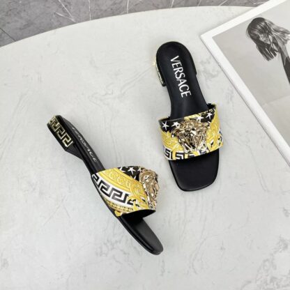 VERSACE flat slide sandals - Image 6