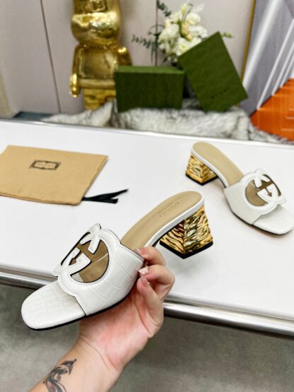 Gucci mid-heel slippers - Image 7