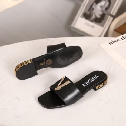 VERSACE flat slide sandals - Image 6