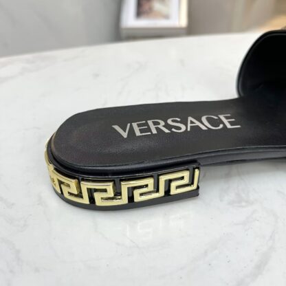 VERSACE flat slide sandals - Image 6