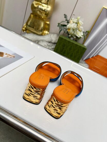 Gucci mid-heel slippers - Image 7