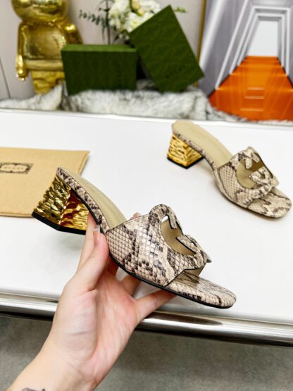 Gucci mid-heel slippers - Image 7