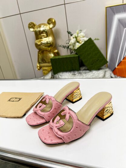Gucci mid-heel slippers - Image 7