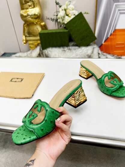 Gucci mid-heel slippers - Image 7