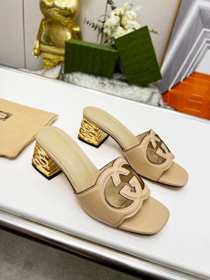 Gucci mid-heel slippers - Image 7