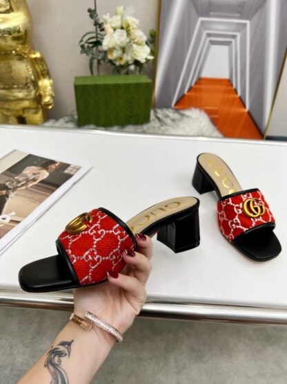 Gucci mid-heel slippers - Image 7