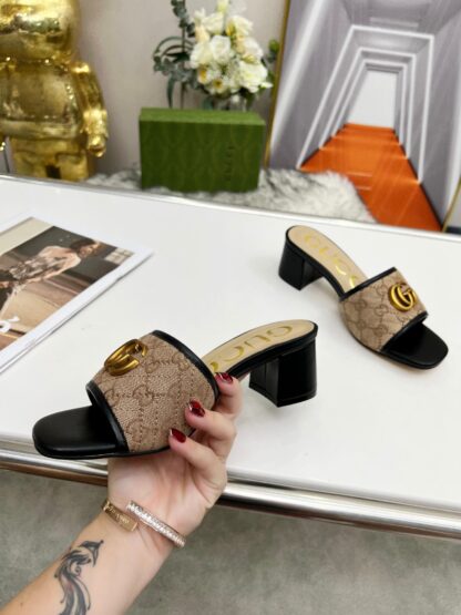 Gucci mid-heel slippers - Image 7