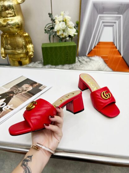 Gucci mid-heel slippers - Image 6