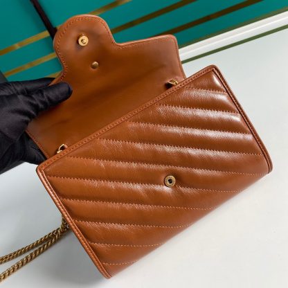 Gucci fashion chain bag with double G buckle handbag - Image 6