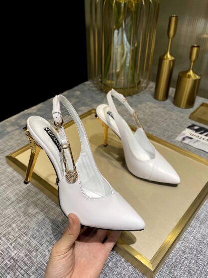 VERSACE SHOULDER HIGH HEEL SANDALS - Image 6