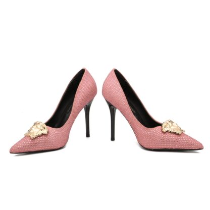 VERSACE Fashion Trend Hot Diamond High Heels - Image 6