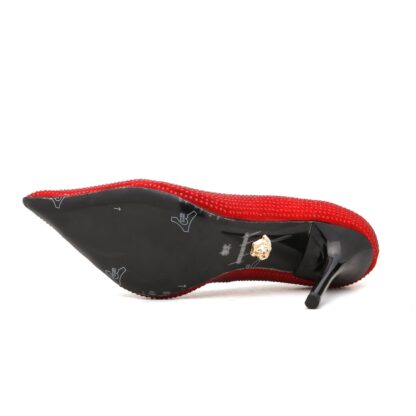 VERSACE Fashion Trend Hot Diamond High Heels - Image 6