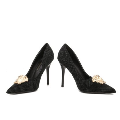 VERSACE Fashion Trend Hot Diamond High Heels - Image 6