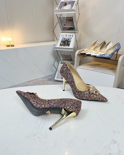 VERSACE Fashion Classic New Women's High Heels - Image 6
