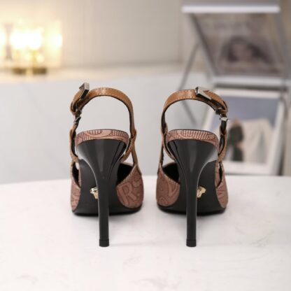 VERSACE New Slingback High Heels - Image 6