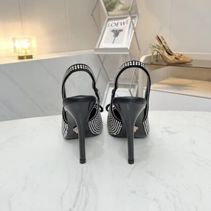 VERSACE new women's diamond high heels - Image 6