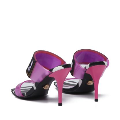 VERSACE new color matching high heel sandals - Image 6