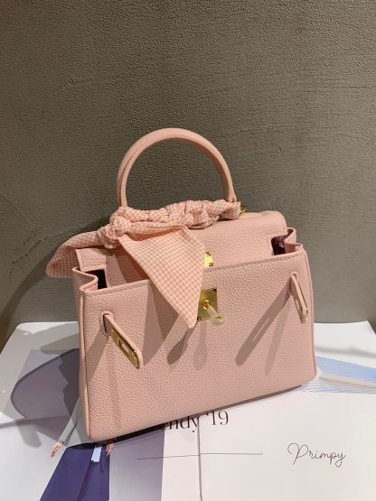 Hermès pink upgraded version cute age-reducing handbag - Image 2