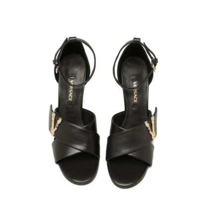 VERSACE V-buckle sandals high heels - Image 6