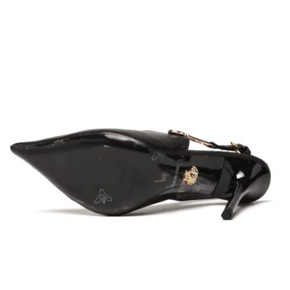VERSACE high-end elegant pin buckle high heels - Image 6