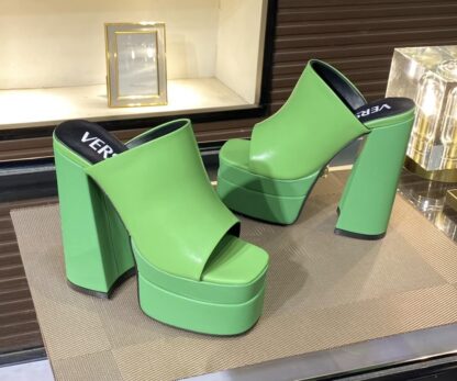 VERSACE Platform Super High Heel Sandals High Heels - Image 6