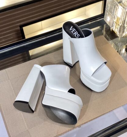 VERSACE stylish super high heel sandals high heels - Image 6