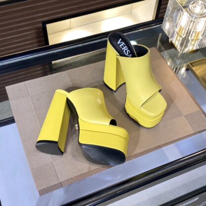VERSACE stylish super high heel sandals high heels - Image 6
