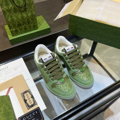 Gucci retro distressed elements, washed retro logo casual shoes on the tongue - Image 7