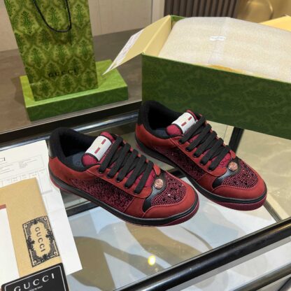 Gucci retro distressed elements, washed retro logo casual shoes on the tongue - Image 7