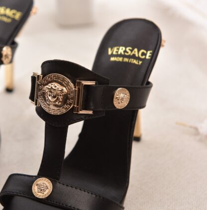 VERSACE Fashion Exquisite Sandals High Heels - Image 6
