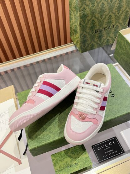 Gucci retro distressed elements, washed retro logo casual shoes on the tongue - Image 7
