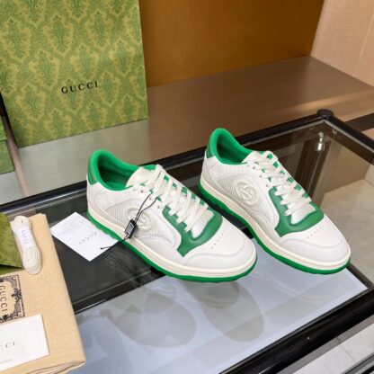 Gucci Early Spring Latest Hot 80 Couples Casual Retro Distressed White Shoes - Image 7