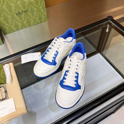 Gucci Early Spring Latest Hot 80 Couples Casual Retro Distressed White Shoes - Image 7