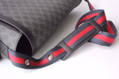 Gucci black and gray versatile shoulder bag - Image 6