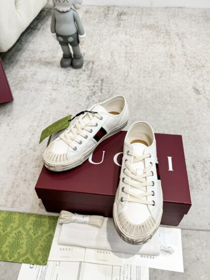Gucci Lido series distressed casual shoes - Image 7