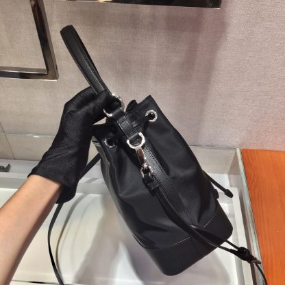 Prada Nylon Bucket Bag - Image 6