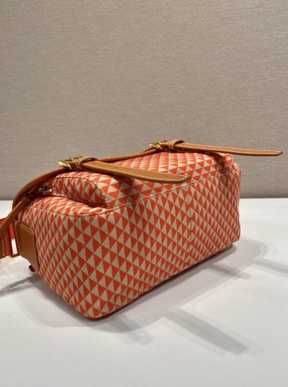 Prada printed nylon messenger bag - Image 6