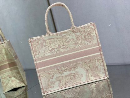 Dior Pink Tiger Large Book Tote Bag - Image 6