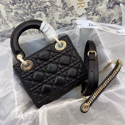Dior lady mini classic bag - Image 6