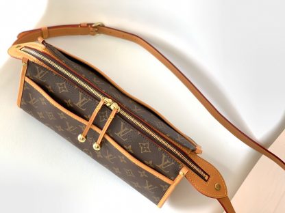 Louis Vuitton vintage popincourt crossbody triangle golden ball bag - Image 6