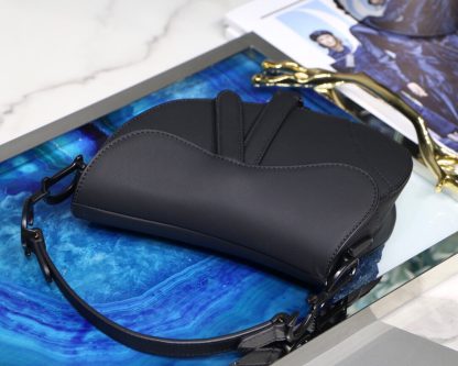 Dior saddle all black series saddle bag - Image 6